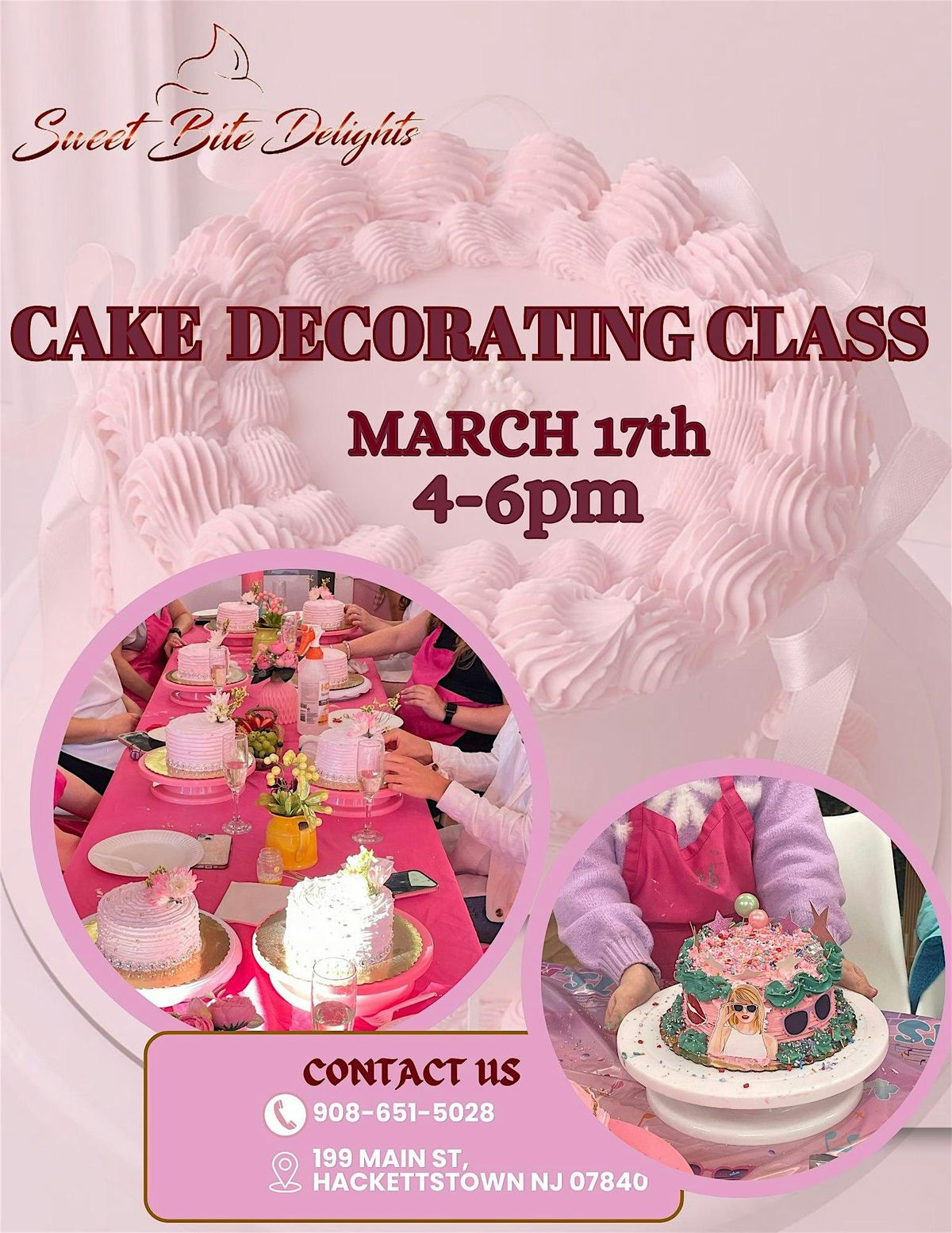 Cake Decorating Class