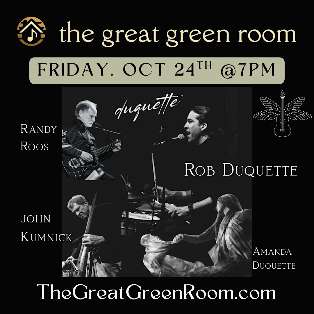House Concert with "duquette" feat. John Kumnick and Randy Roos