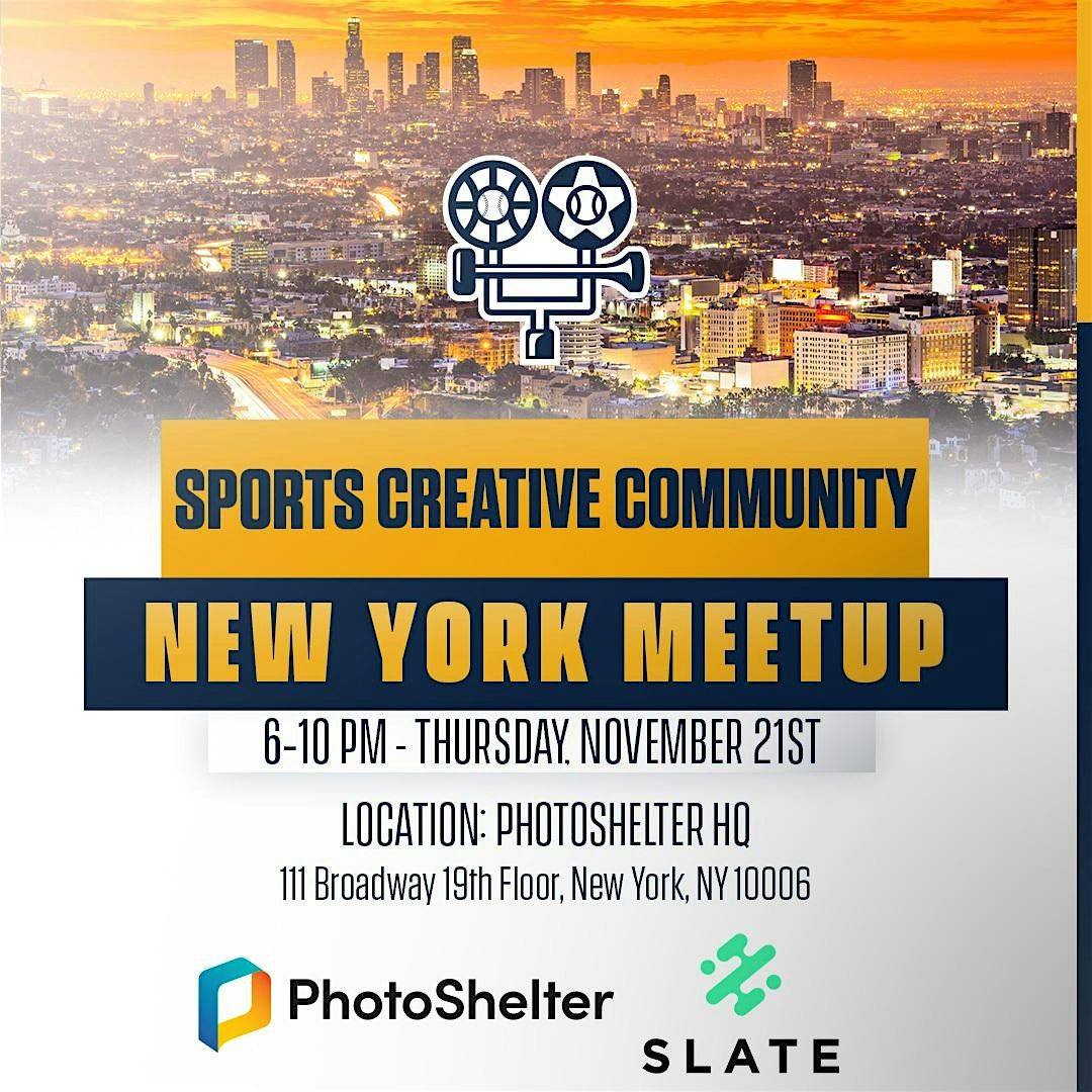 Sports Creative Community NYC Meetup