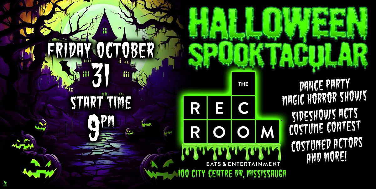 The Rec Room Halloween Spooktacular