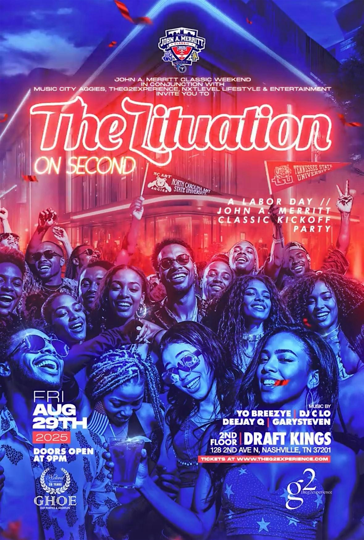 THE LITUATION On Second ::  A LABOR DAY \/\/ JOHN A. MERRITT CLASSIC KICKOFF