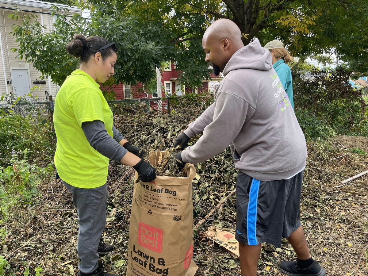 Joslin Community Garden: Clean Day and Bulb Planting