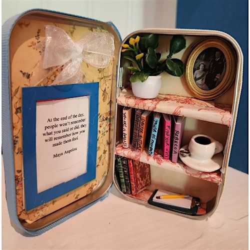 Adult Craft: Mini Book Nooks