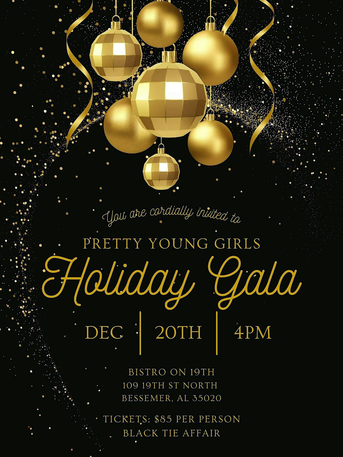 Pretty Young Girls 1st Holiday Gala