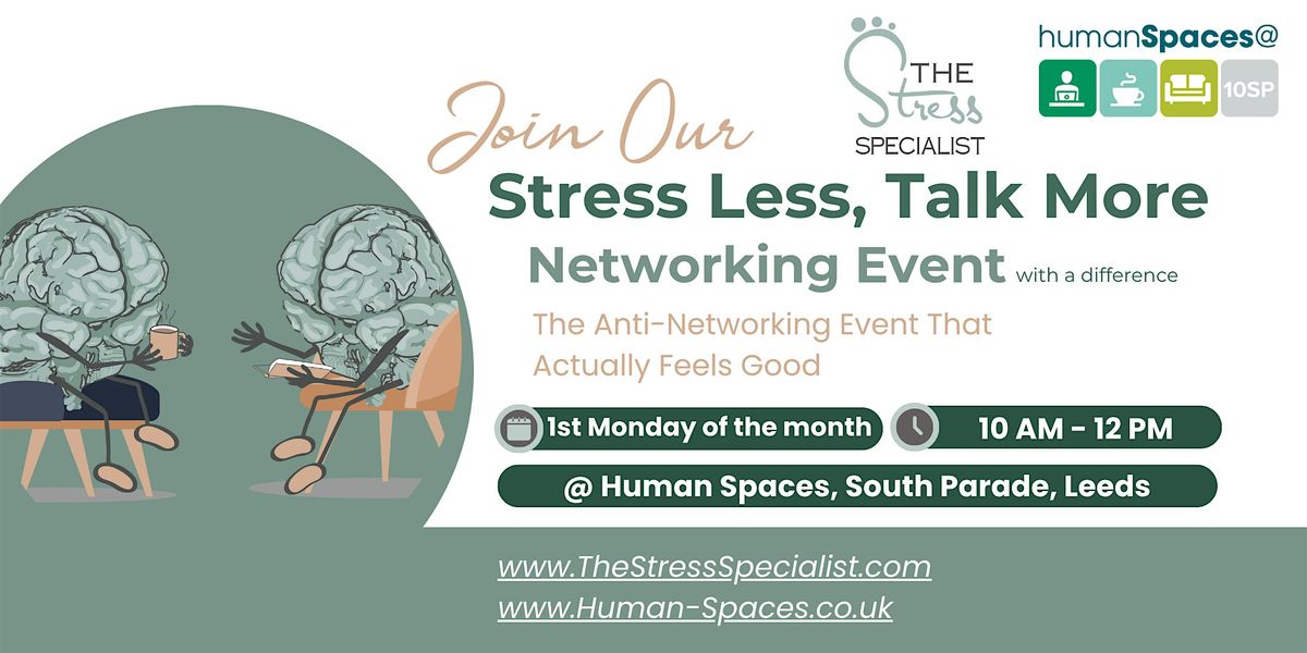 Stress Less, Talk More: The Anti-Networking Event That Actually Feels Good