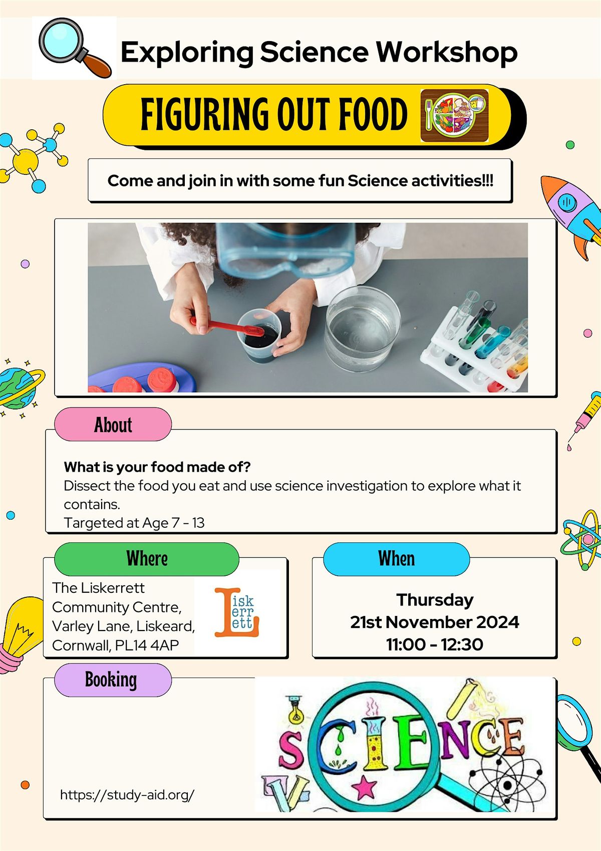 Exploring Science Workshop - Figuring Out Food