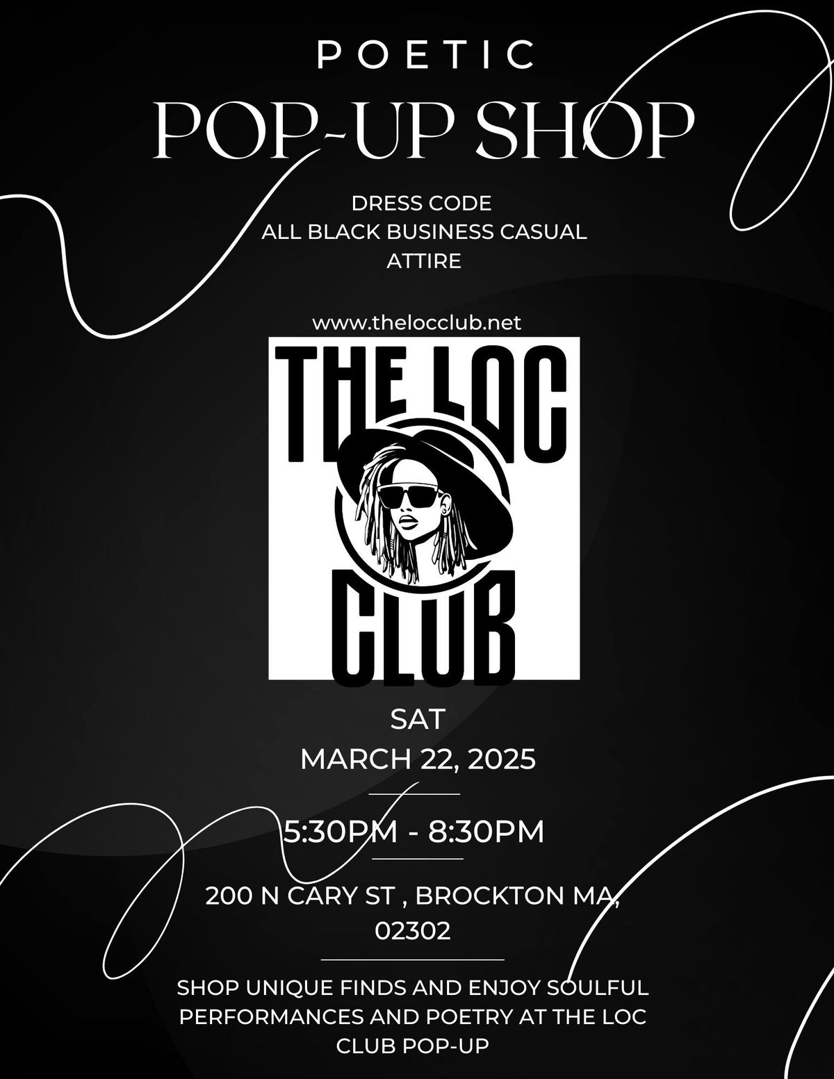 Poetic Pop Up Shop