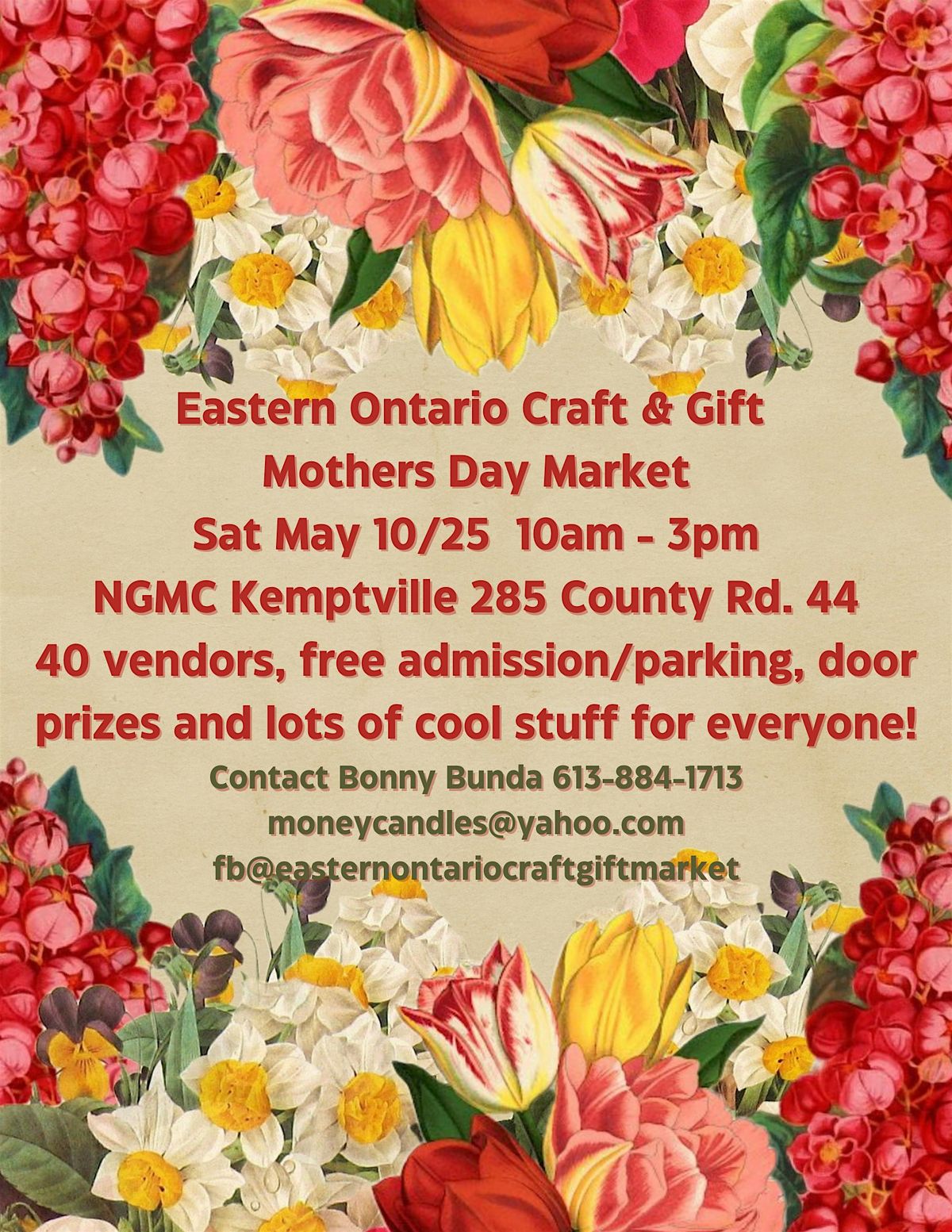 Eastern Ontario Craft & Gift Mothers Day Market