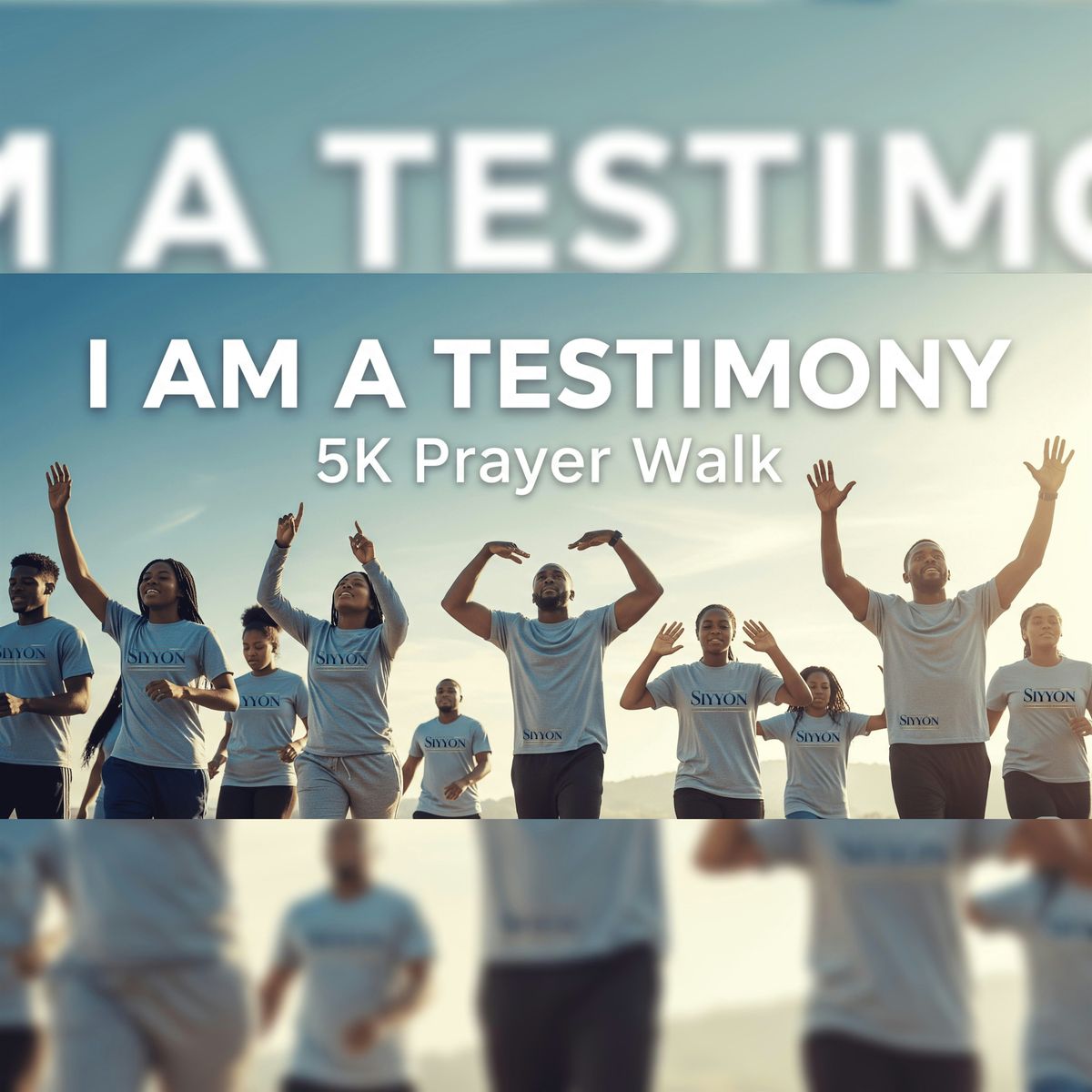 \u1e62iyy\u00f4n 5K Prayer Walk 2025 \u200b \u201cI Am A Testimony\u201d \u200b