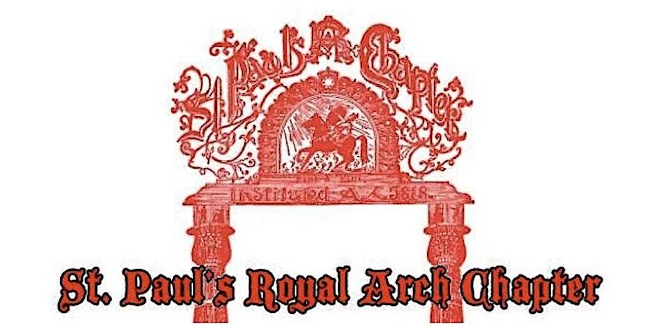 October  Convocation of St. Paul's Royal Arch Chapter