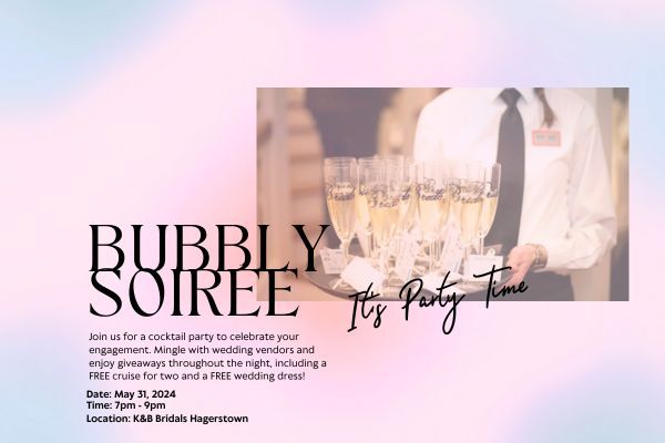 Bubbly Soiree: A Cocktail Party and Fashion Show for Engaged Couples