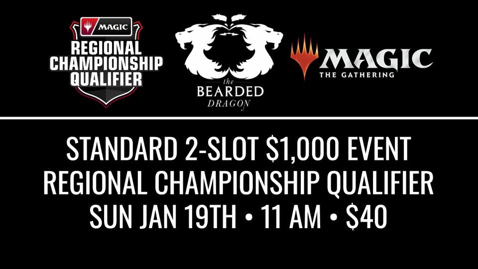 PREMIER EVENT \u2022 MTG \u2022 STANDARD 2-SLOT RCQ