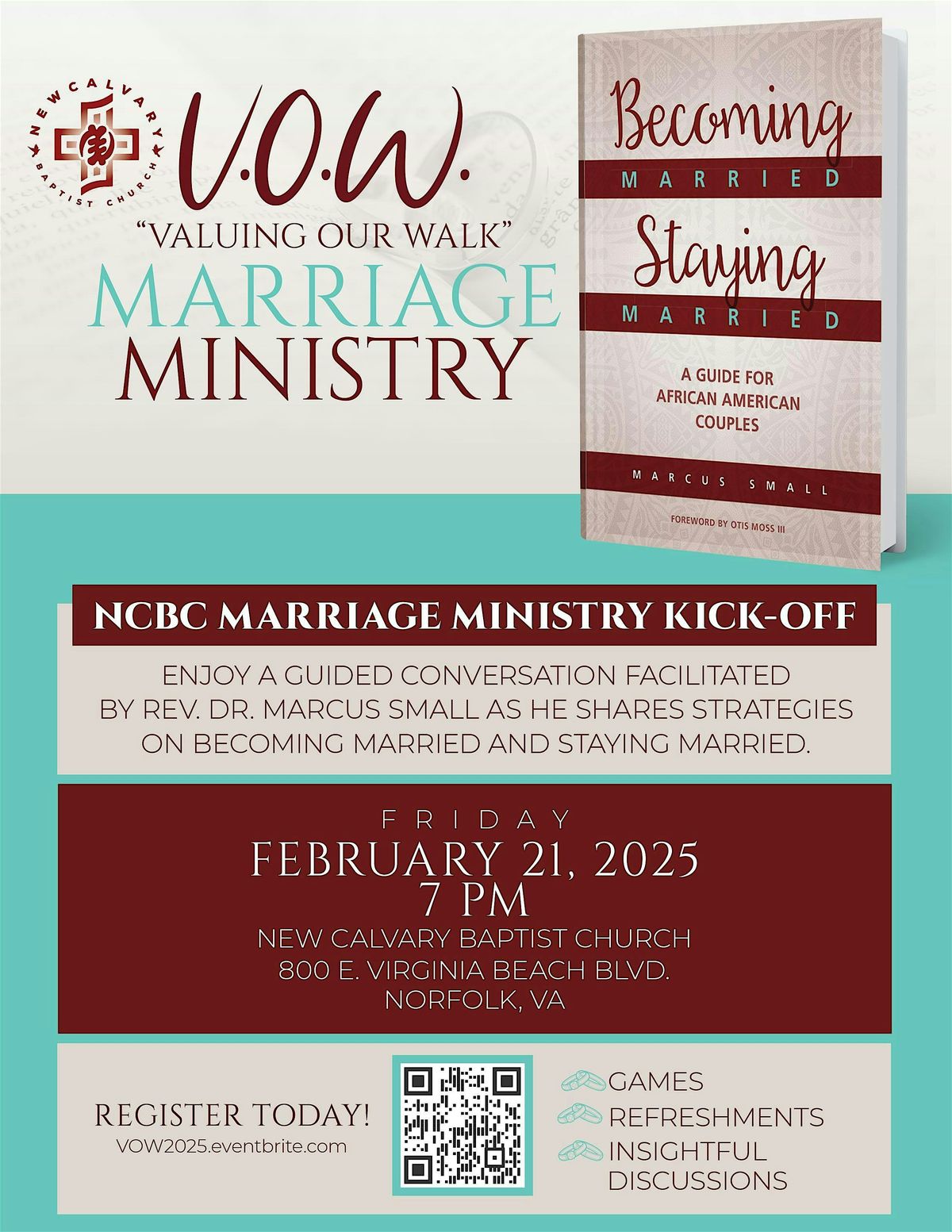 V.O.W. Marriage Ministry Kick-Off