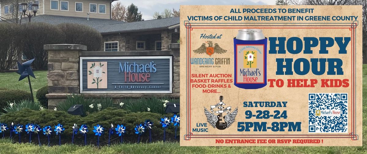 Hoppy Hour to Help Kids with Michael's House at the Wandering Griffin \ud83c\udf7b