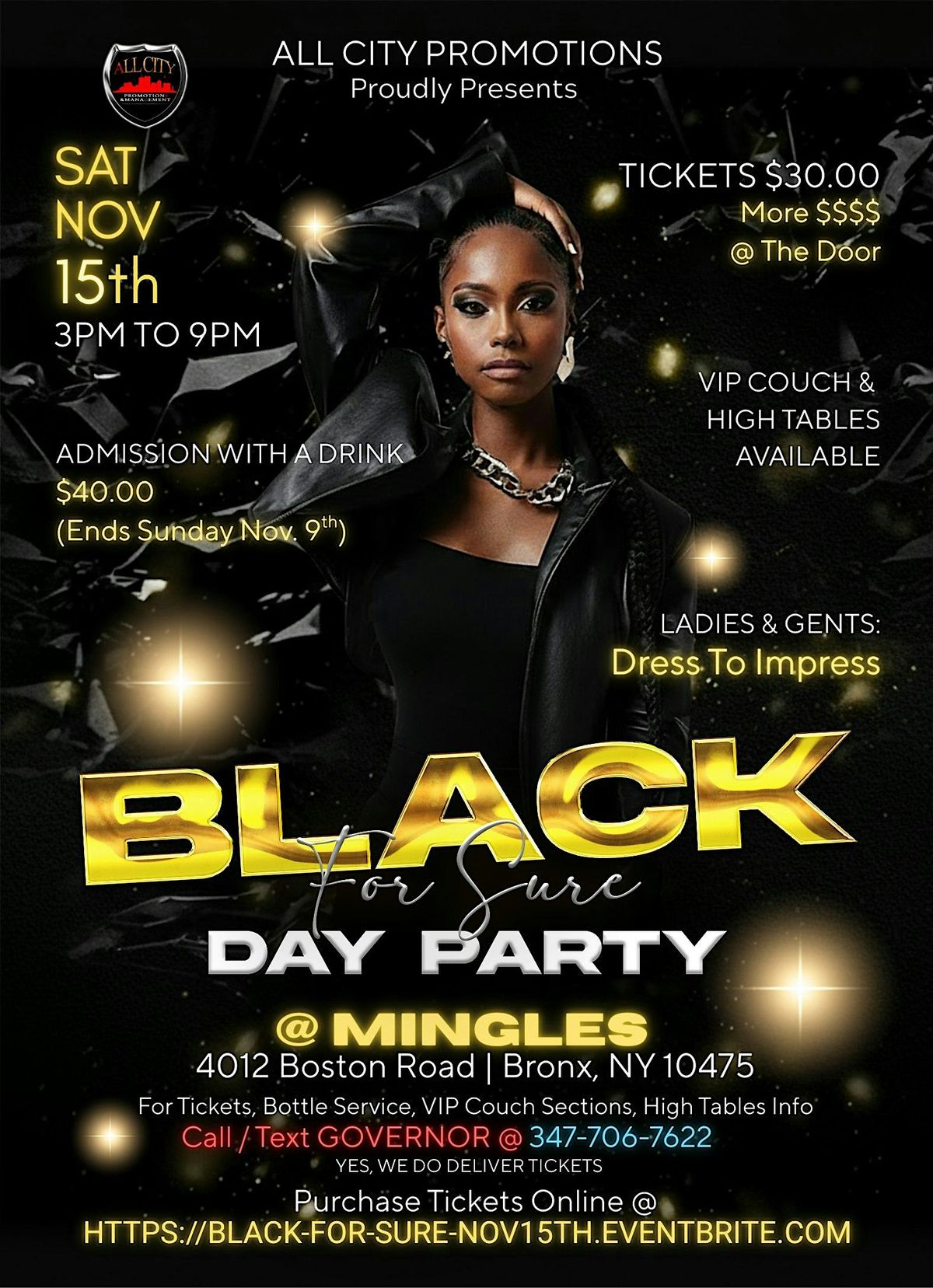 BLACK For Sure Day Party @ MINGLES