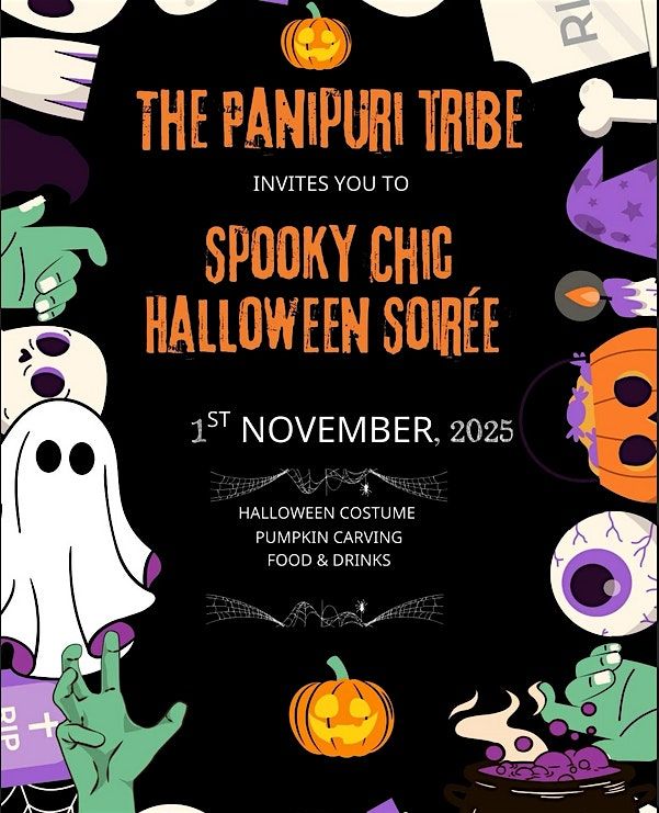 Spooky Chic Halloween Soir\u00e9e \u200d