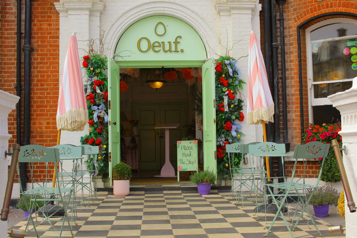 Informal networking at Oeuf in Hove