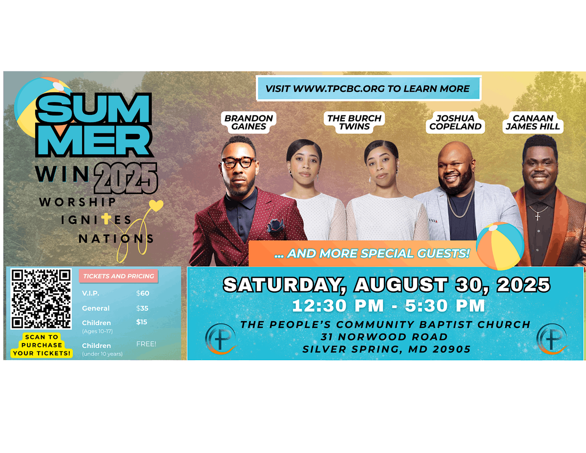 2025 Summer W.I.N. Outdoor Music Festival