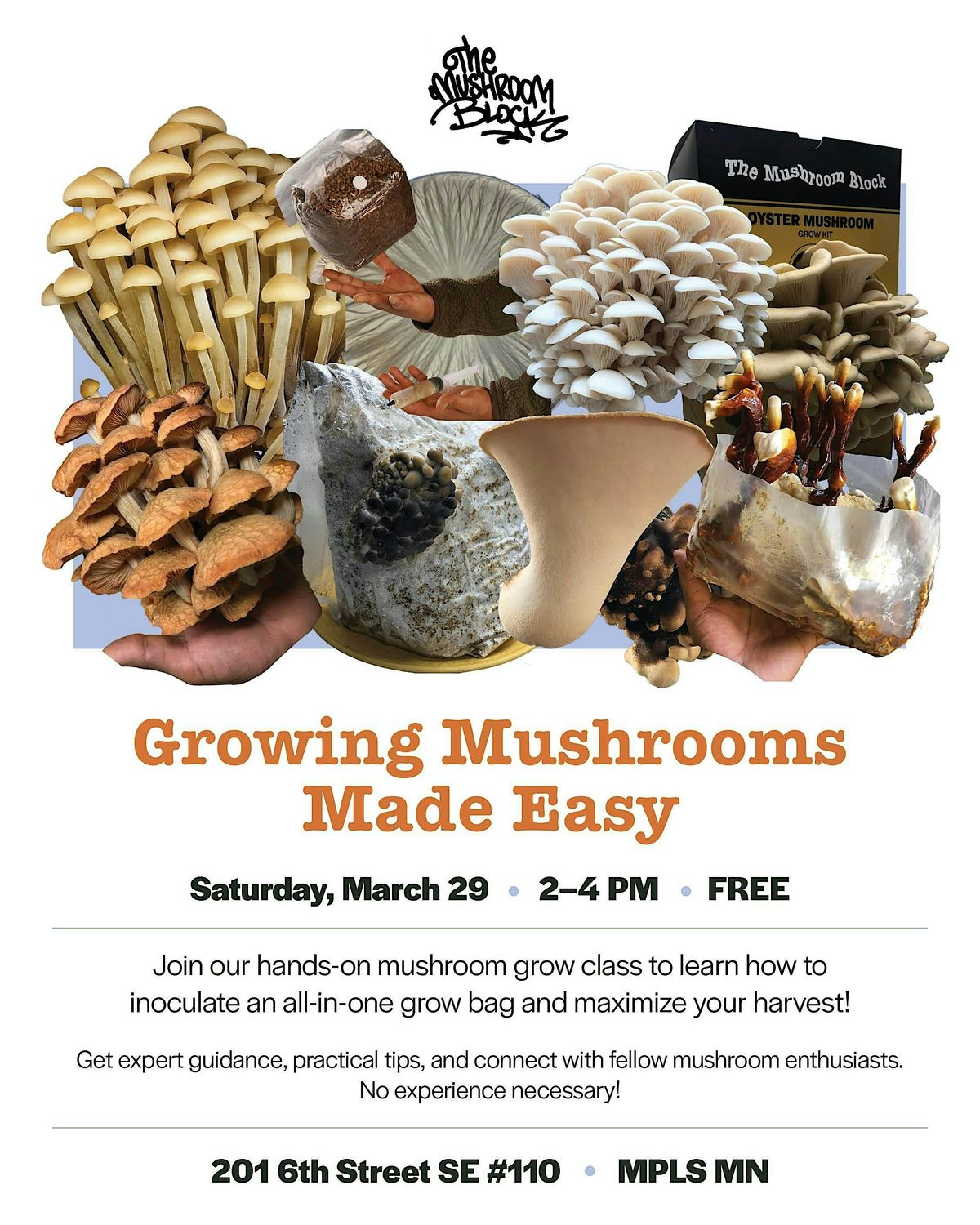 Growing Mushroom Made Easy