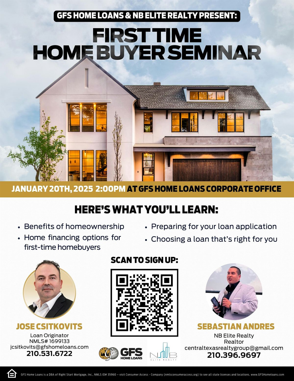 First-Time Homebuyer Seminar