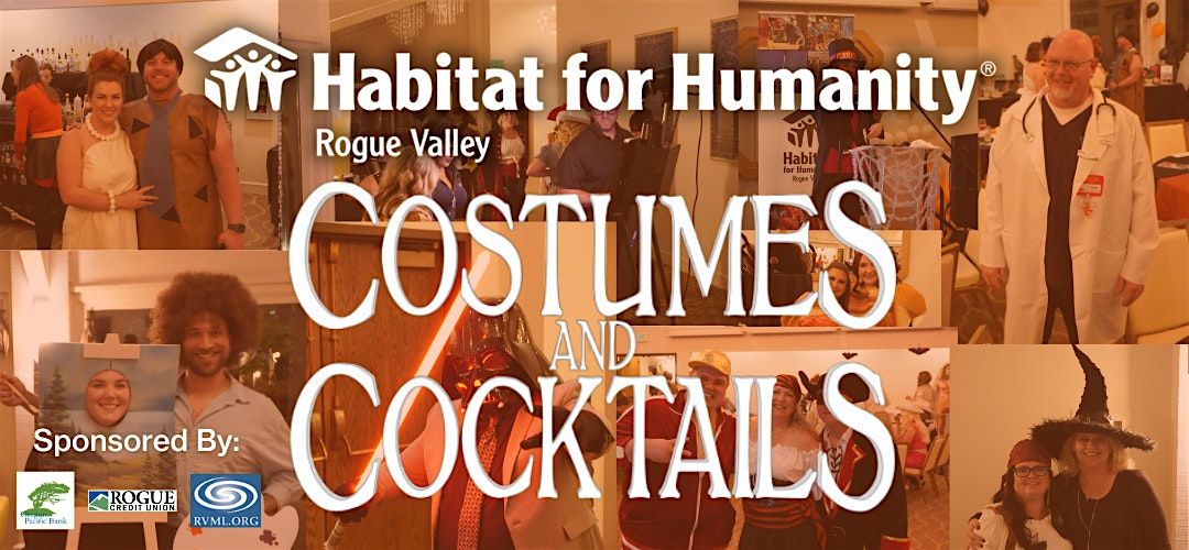 Costumes & Cocktails - Habitat for Humanity Rogue Valley Fundraising Event