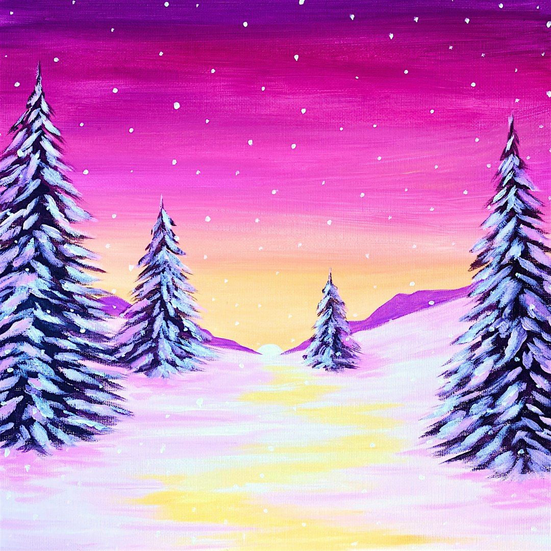 Sip & Paint at Boston Tea Party, Park St, Bristol - "Frosted Christmas"