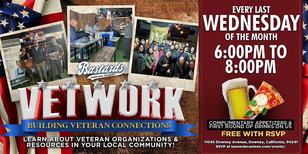 VET-WORK| "Building Veteran Connections"  @ BASTARDS