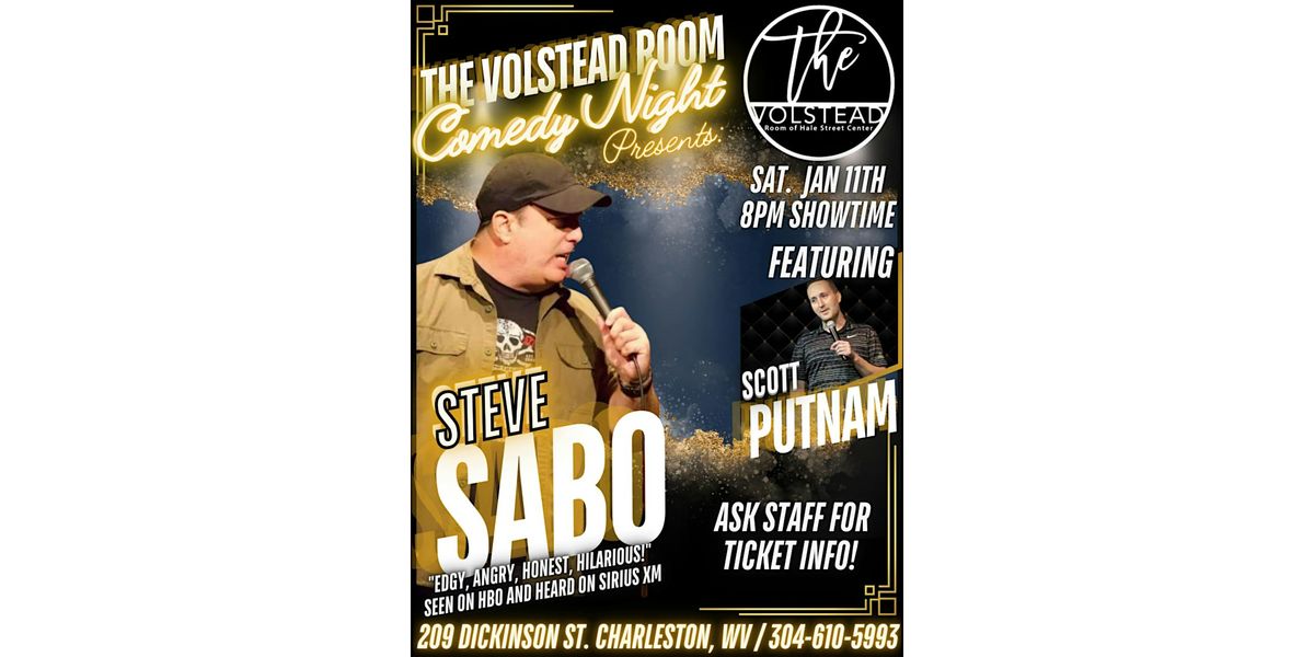 Comedy Night at The Volstead Room of Hale Street Center - Steve Sabo