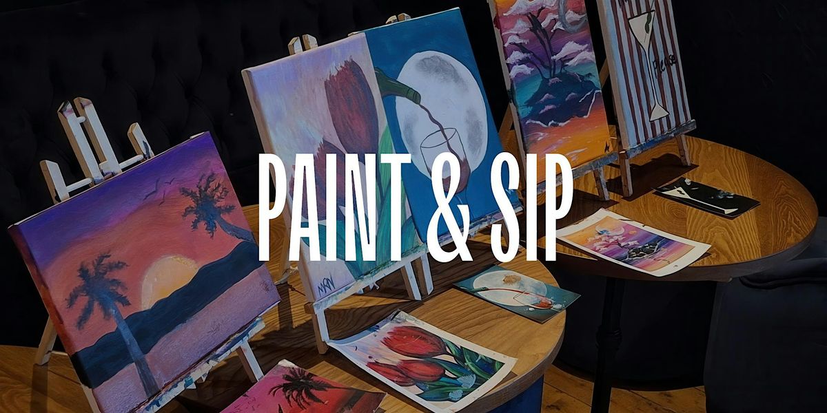 Festive Paint & Sip at Social Bird