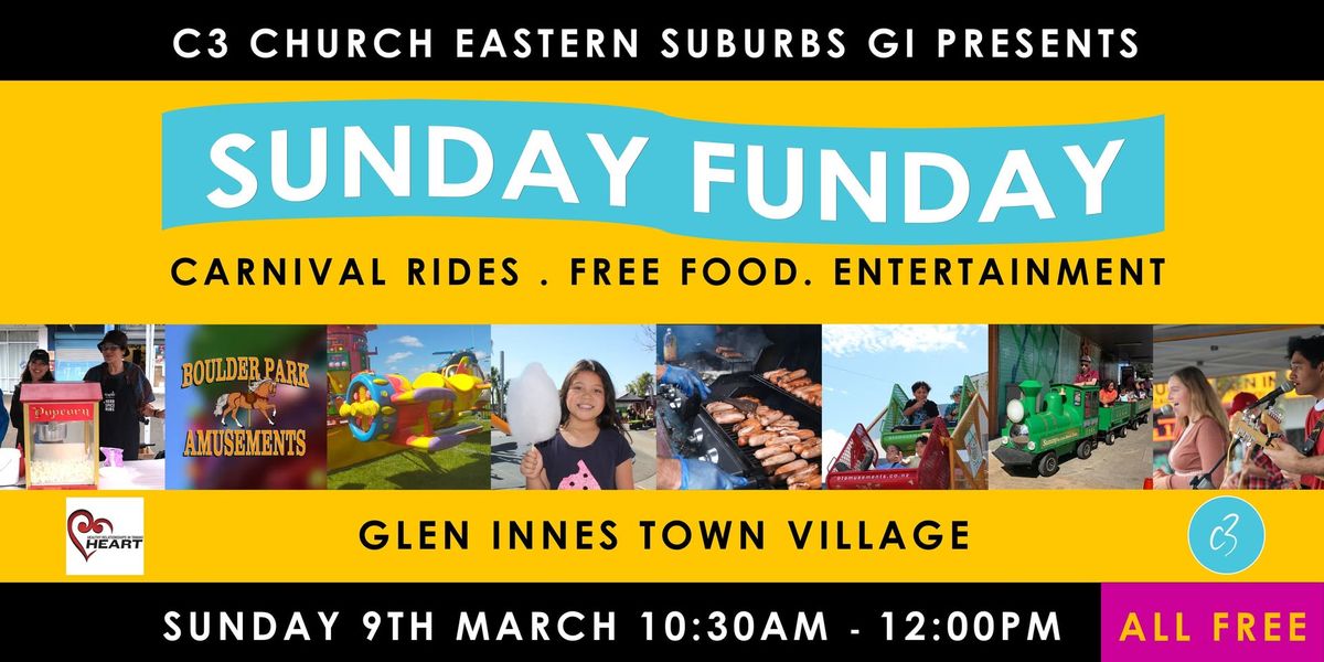 SUNDAY FUNDAY Free Community Event