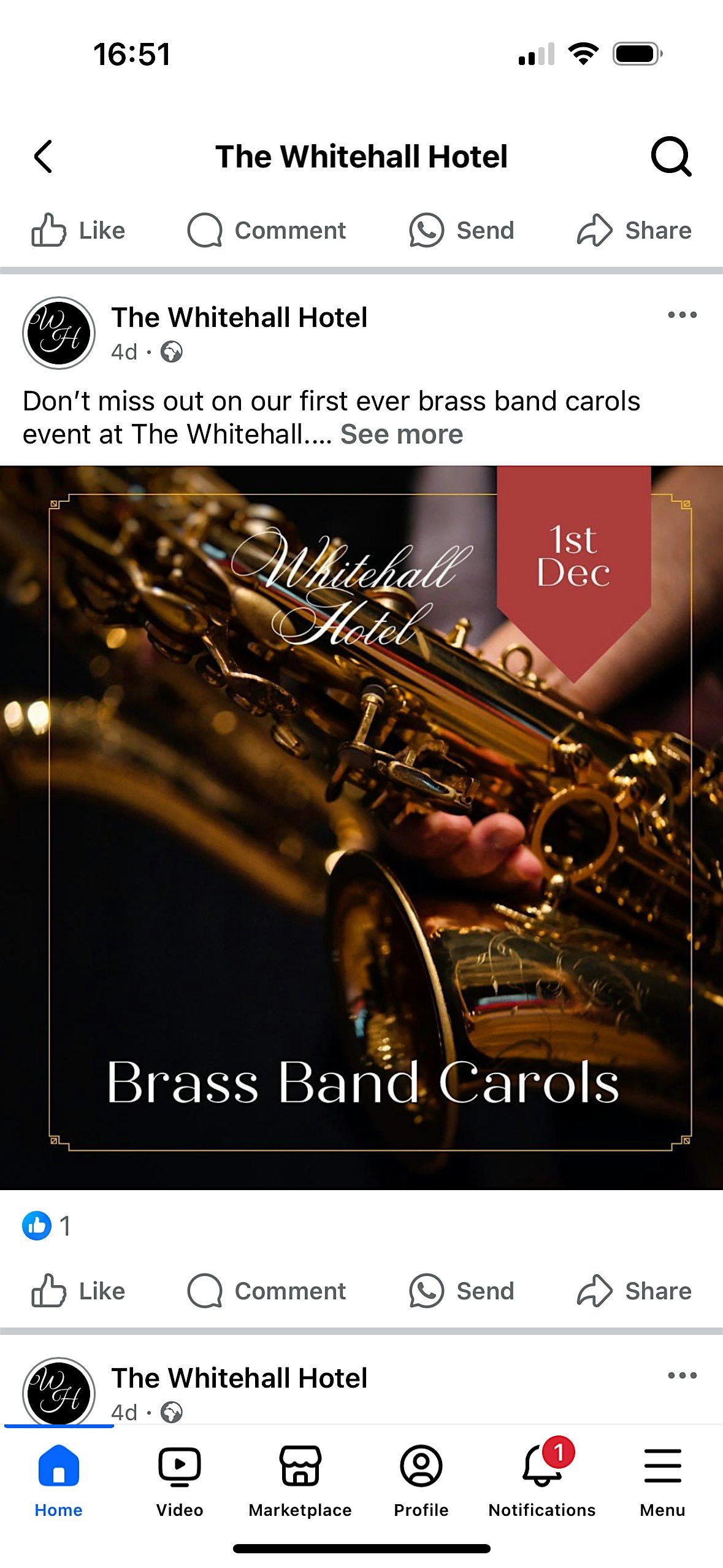 Brass Band Carols (The Whitehall)