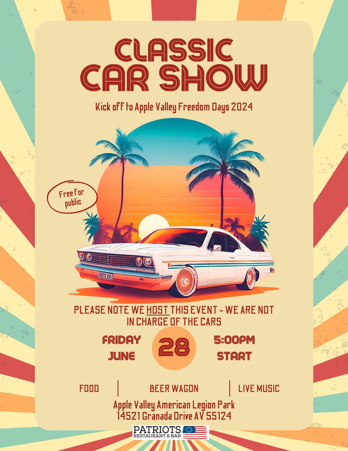 2024 APPLE VALLEY FREEDOM DAYS CAR SHOW