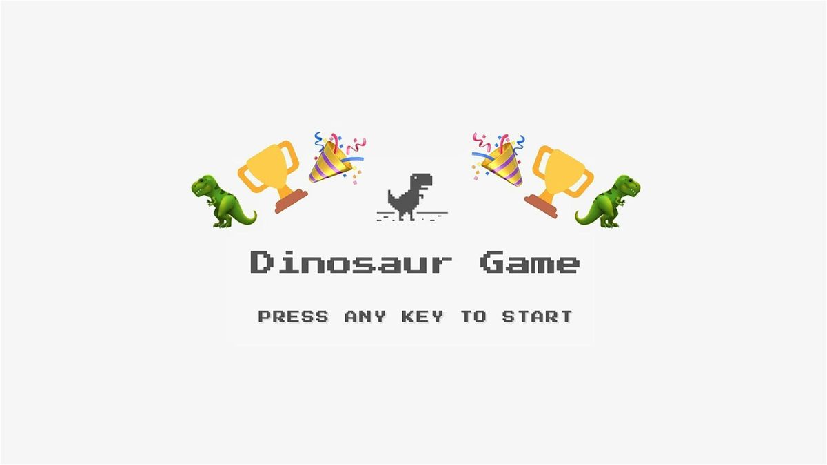 Online Dinosaur Game Championships