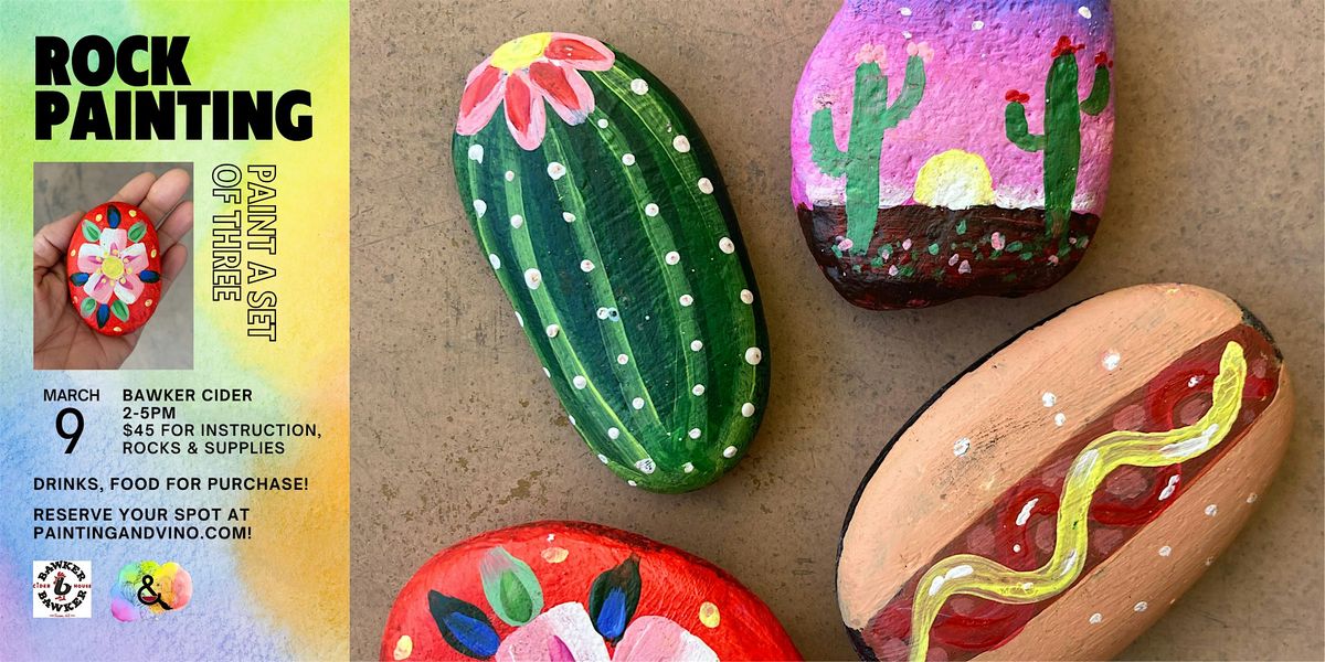 Rock Painting and Cider at Bawker Cider