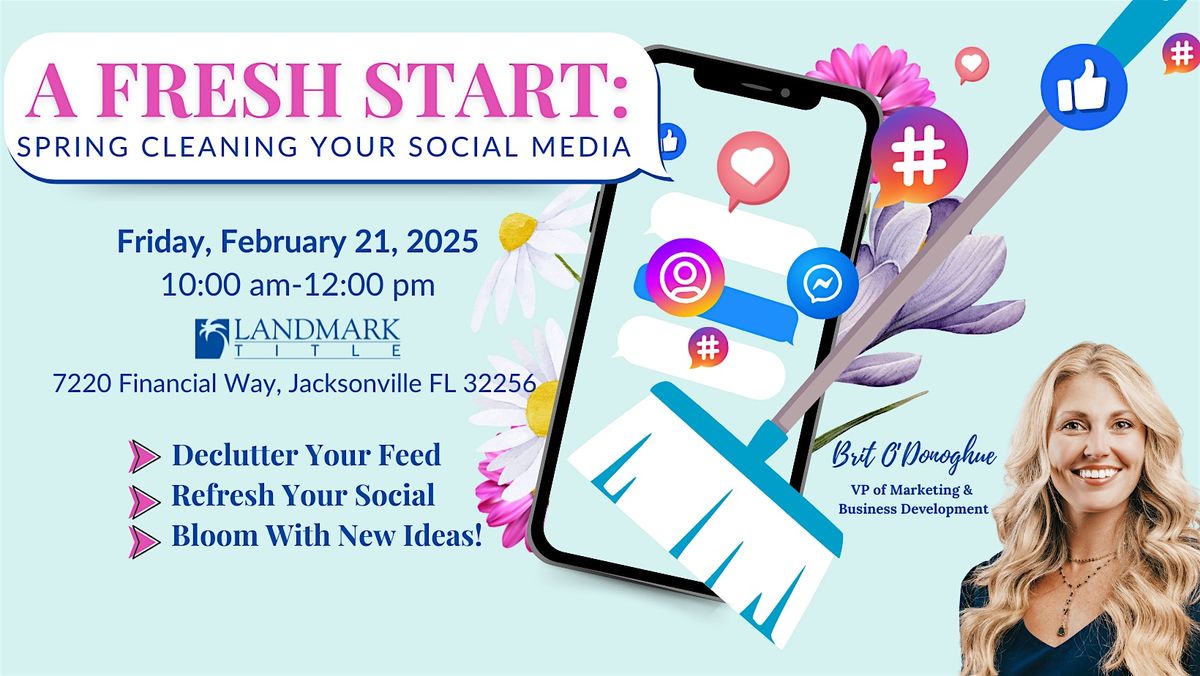 A Fresh Start: Spring Cleaning Your Social Media