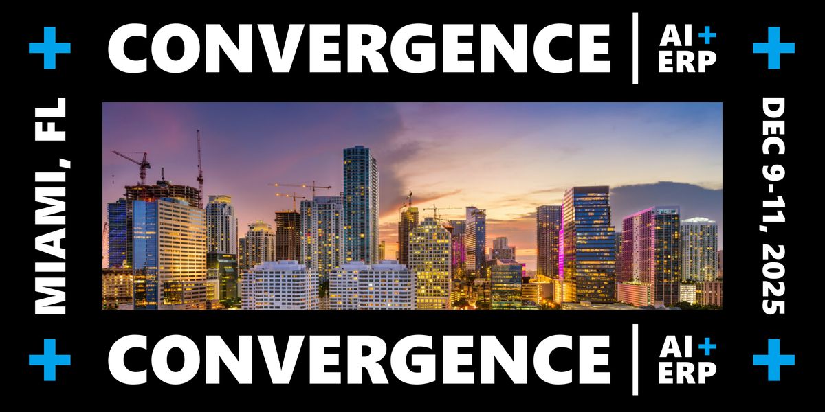 Convergence | AI+ ERP Conference