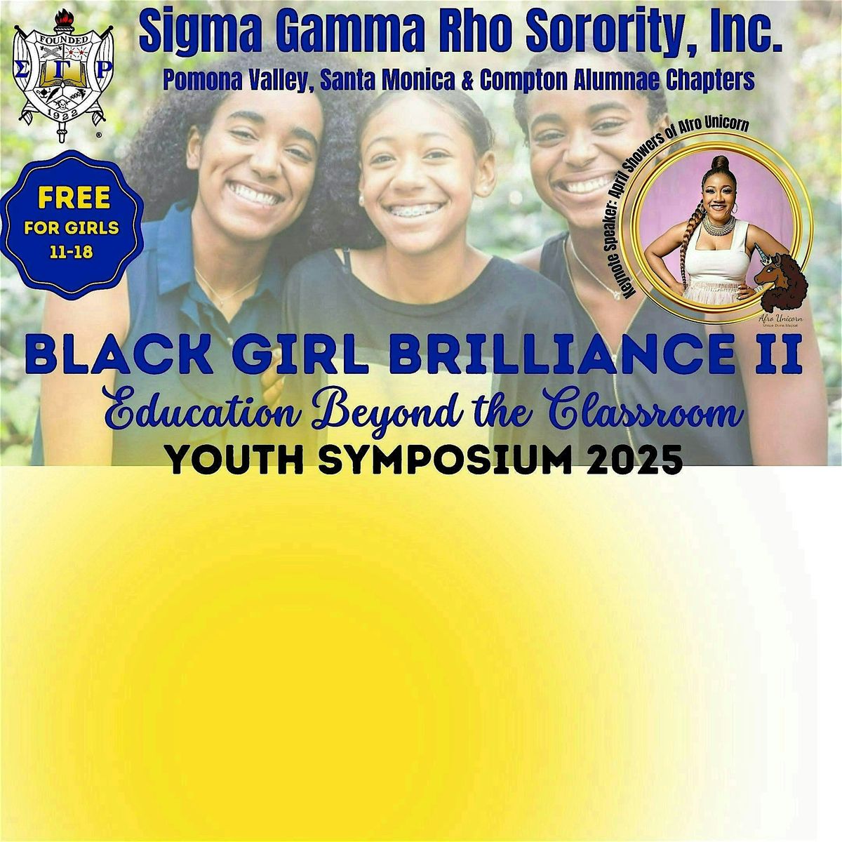 2025 Sigma Youth Symposium - Sigma Gamma Rho Sorority, Inc., 1240 W 4th ...