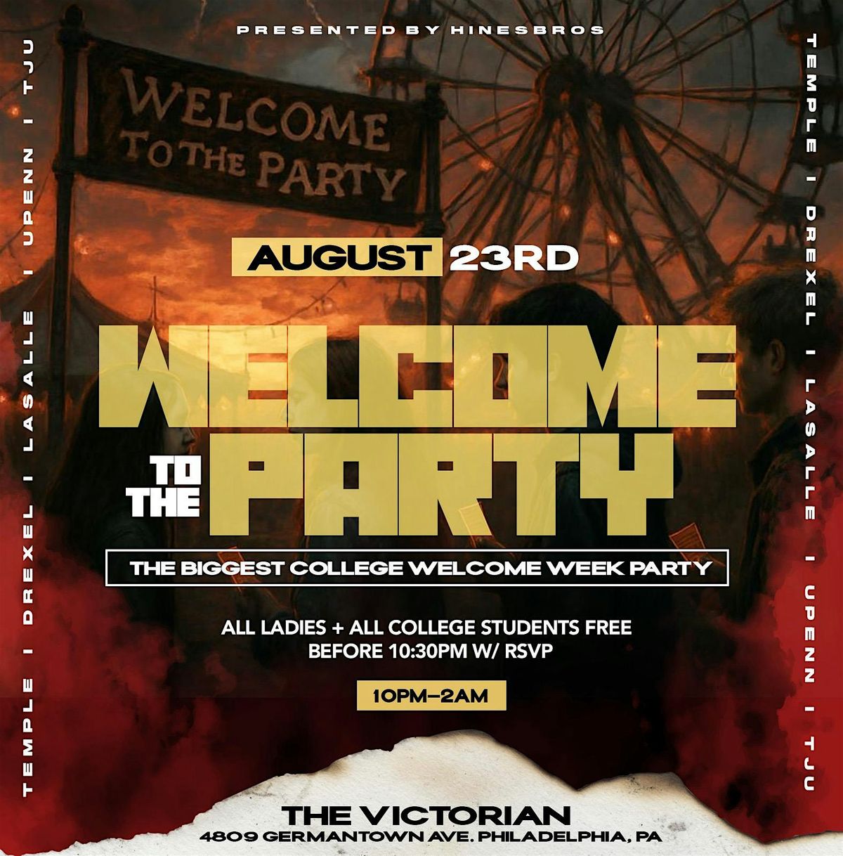 Welcome to the Party : Biggest College Welcome Week Party