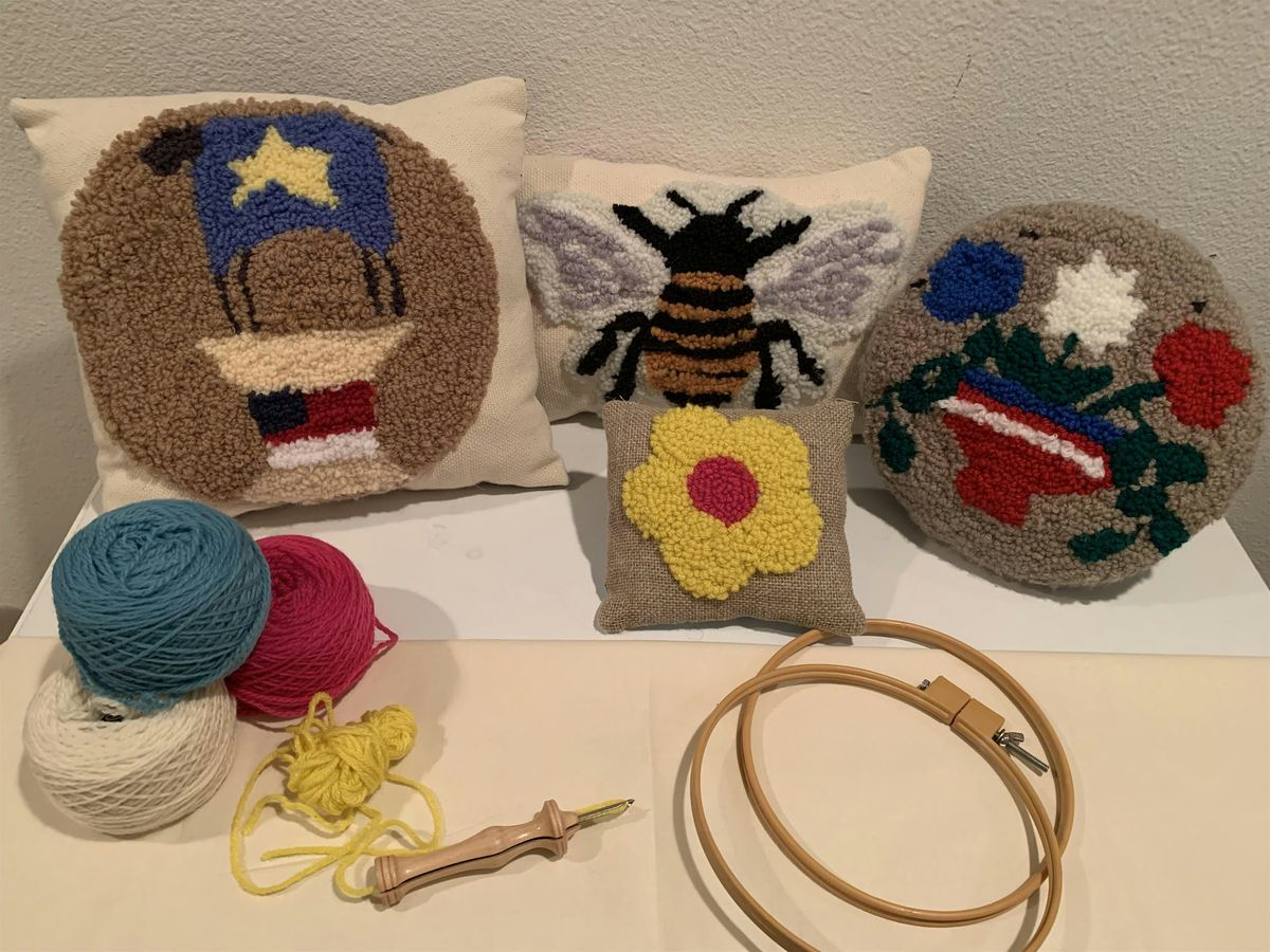 Punch Needle Fiber Art