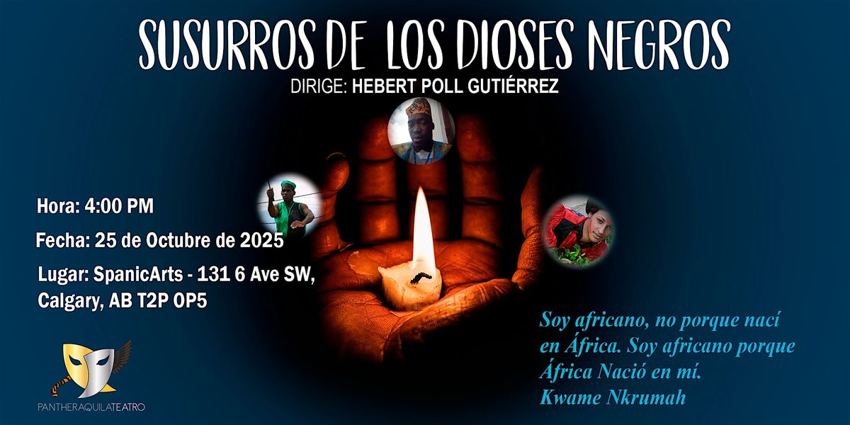 SUSURROS DE  LOS DIOSES NEGROS