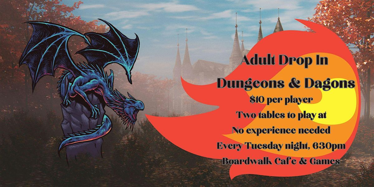 Adult Drop In Dungeons & Dragons