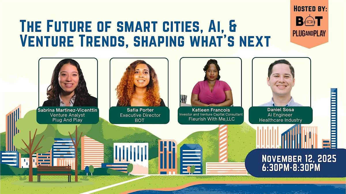 The Future Of Smart Cities, Ai, & Venture Trends, Shaping What's Next