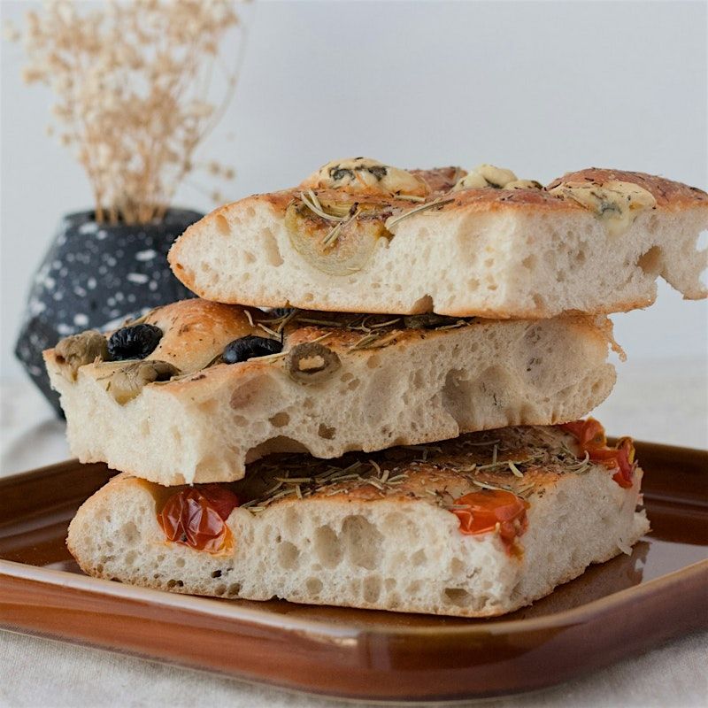 In-Person Class: Fresh Focaccia Bread with Pesto (NYC)