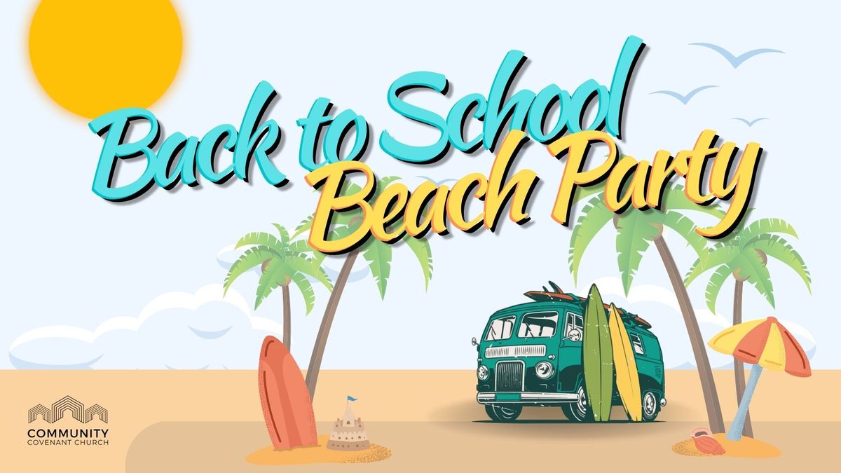 Back-to-School Beach Party