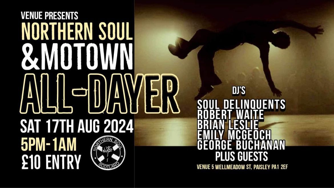 Northern Soul & Motown All-Dayer