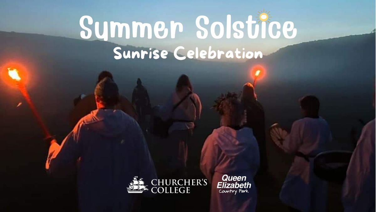 Summer Solstice Sunrise Celebration