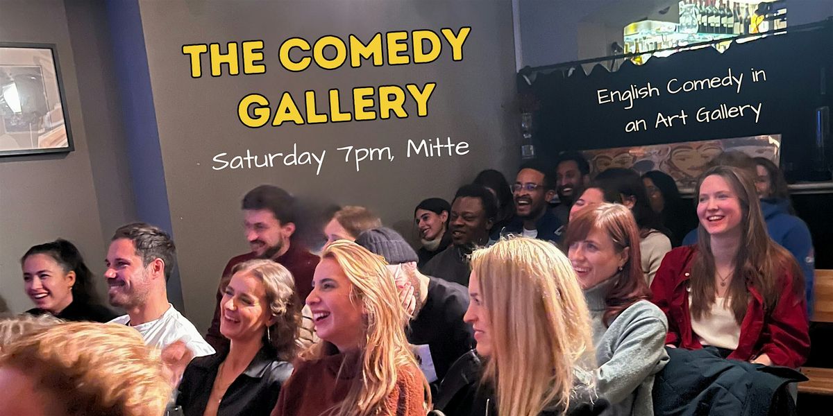 Laughs and Drinks in an Art Gallery (Mitte) - Saturday Comedy Special