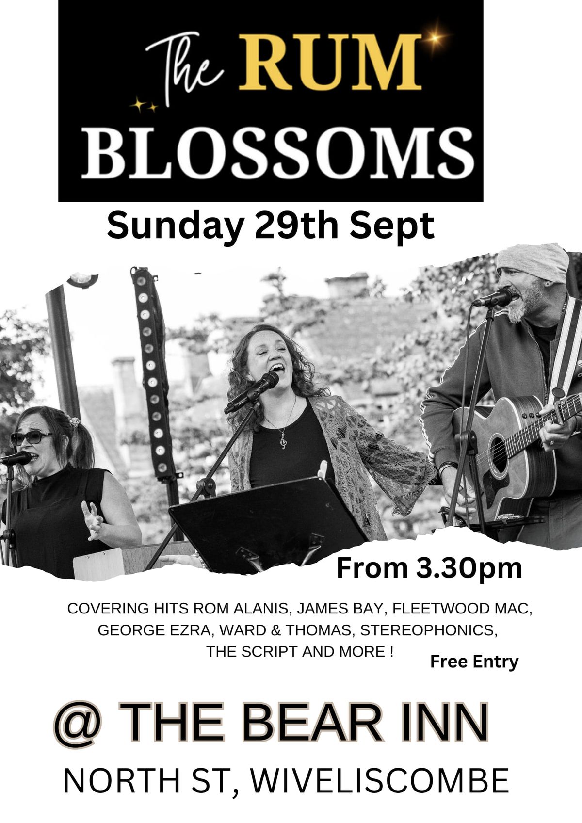 The Rum Blossoms @ The Bear Inn, Wiveliscombe