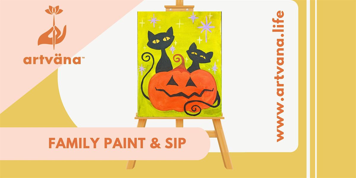 Artvana Kids & Family Paint Class at Bertoglios Pizza, Yelm October 2025