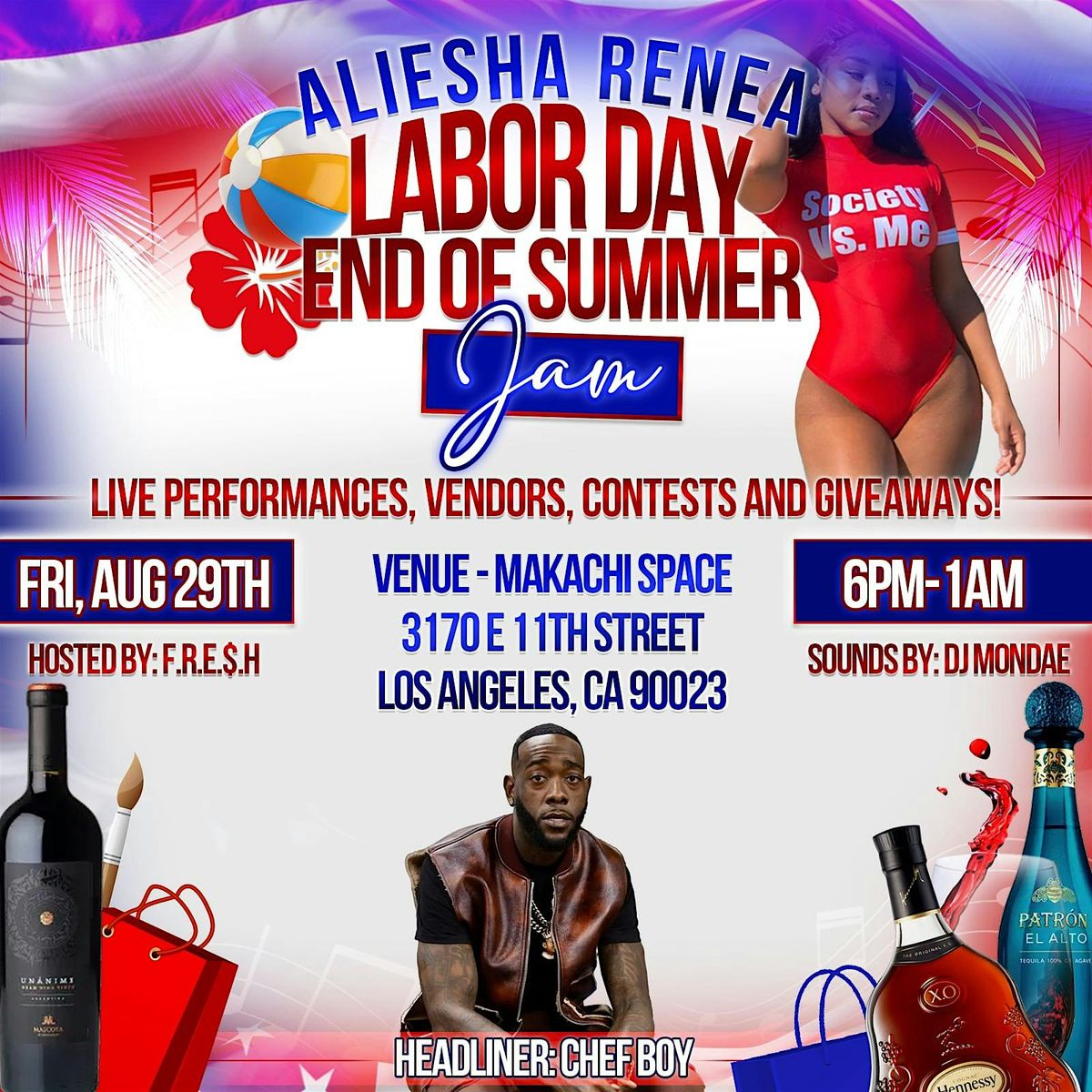 ALIESHA RENEA LABOR DAY END OF SUMMER JAM